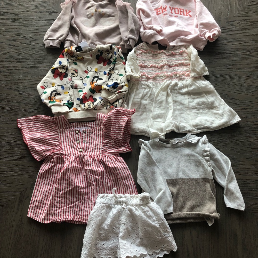 7 items. 9-12 month size. All in great condition.